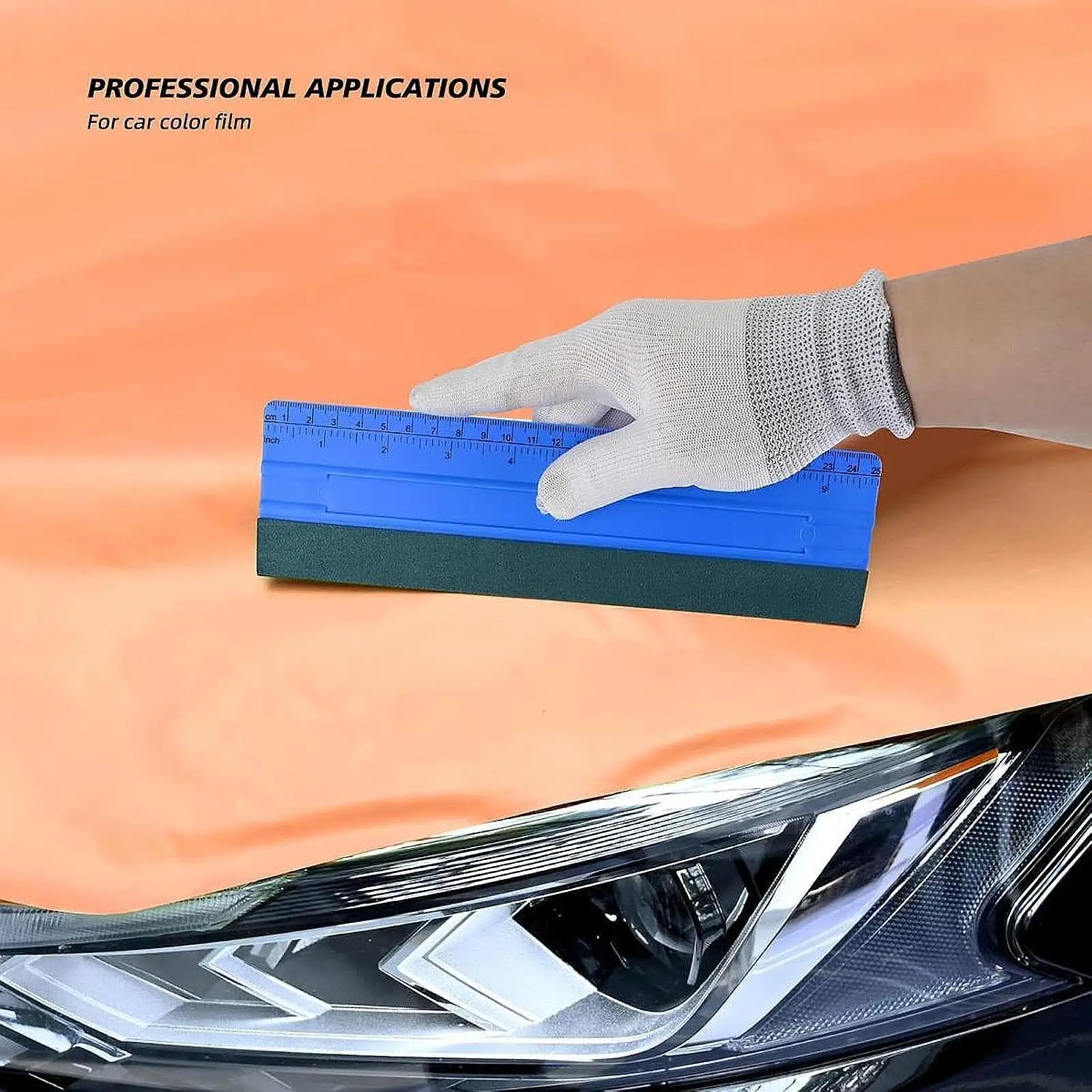 3 Pieces Felt Squeegees for Car Vinyl Wrap Decals Squeegee Convenient Big Size