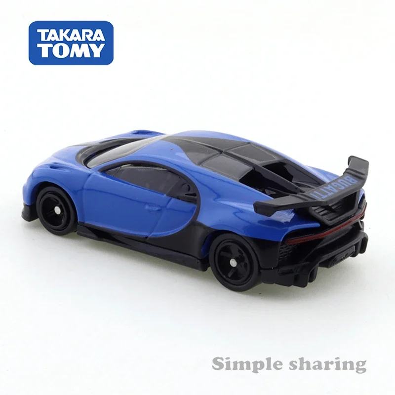 Takara Tomy Tomica No.37 Bugatti Chiron Pure Sport Car 1/63 Alloy Vehicle Diecast Metal Model Kids Xmas Gift Toys for Boys