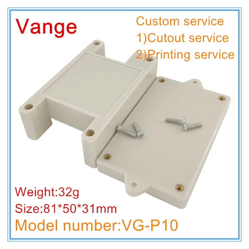 Vange PLC PCB-Anschlussdose 81 * 50 * 31 mm Projektbox aus ABS-Kunststoff