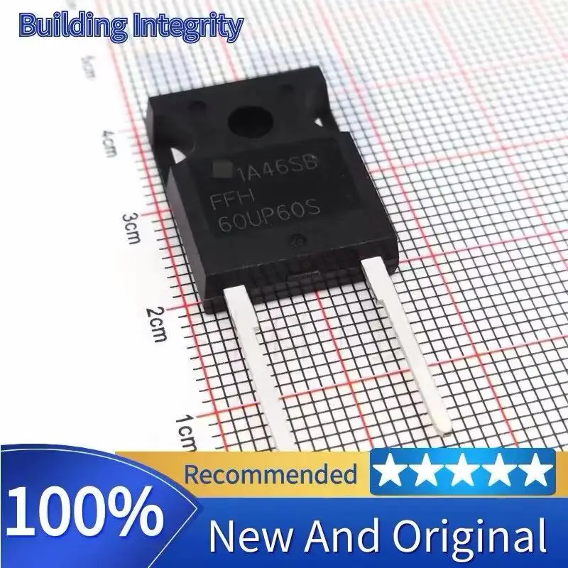 

10PCS 100%Original stock New FFH60UP60S 60A 600V TO247-2