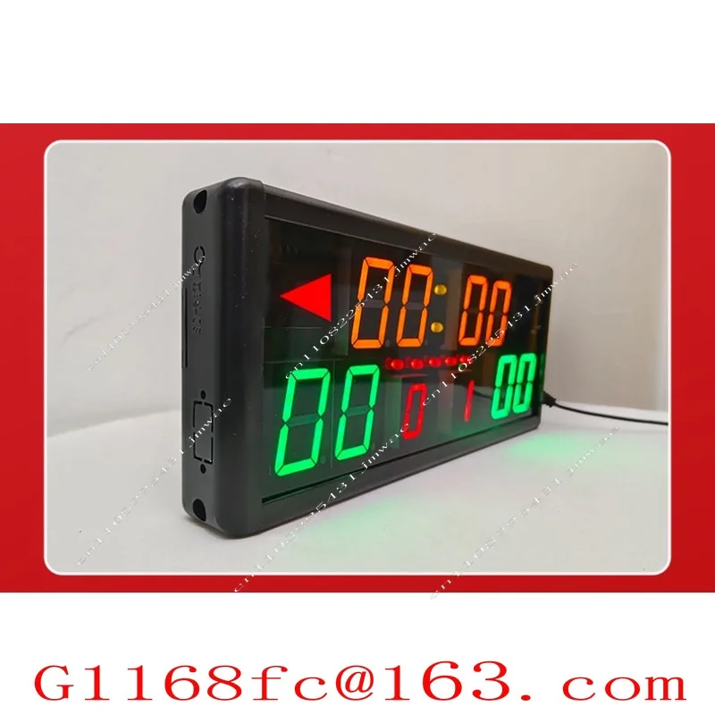 Basketball Game Electronic Scoreboard Game Timer Badminton Tennis Portable Scoreboard Plug-in Charging Model
