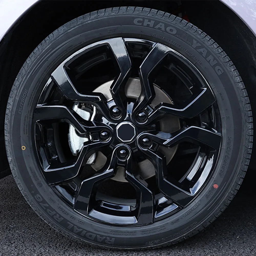 

For MG 4 MG4 EV 2025 2026 Four Wheel Hub Laser Stickers Automotive Parts Personalized Decorative Film Waterproof And Sunproof