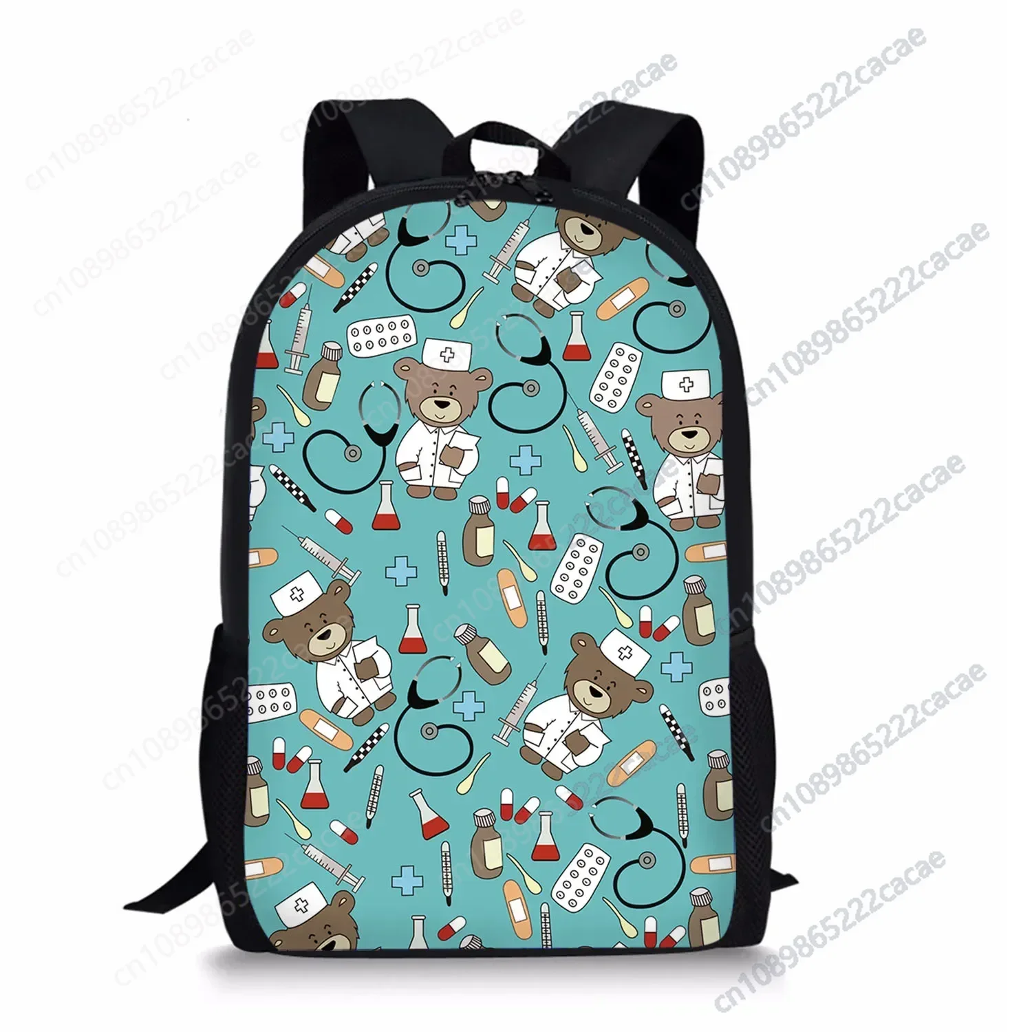 

Cartoon Bear Nurse Pattern Backpack To School Student Children School Bags For Teenage Girls Schoolbag Backpacks Mochila Escolar