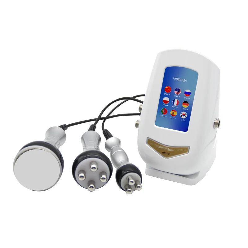 40K 3 In 1 Slimming Cavitation Machine Anti-aging Whitening  Handle Beauty Accessories