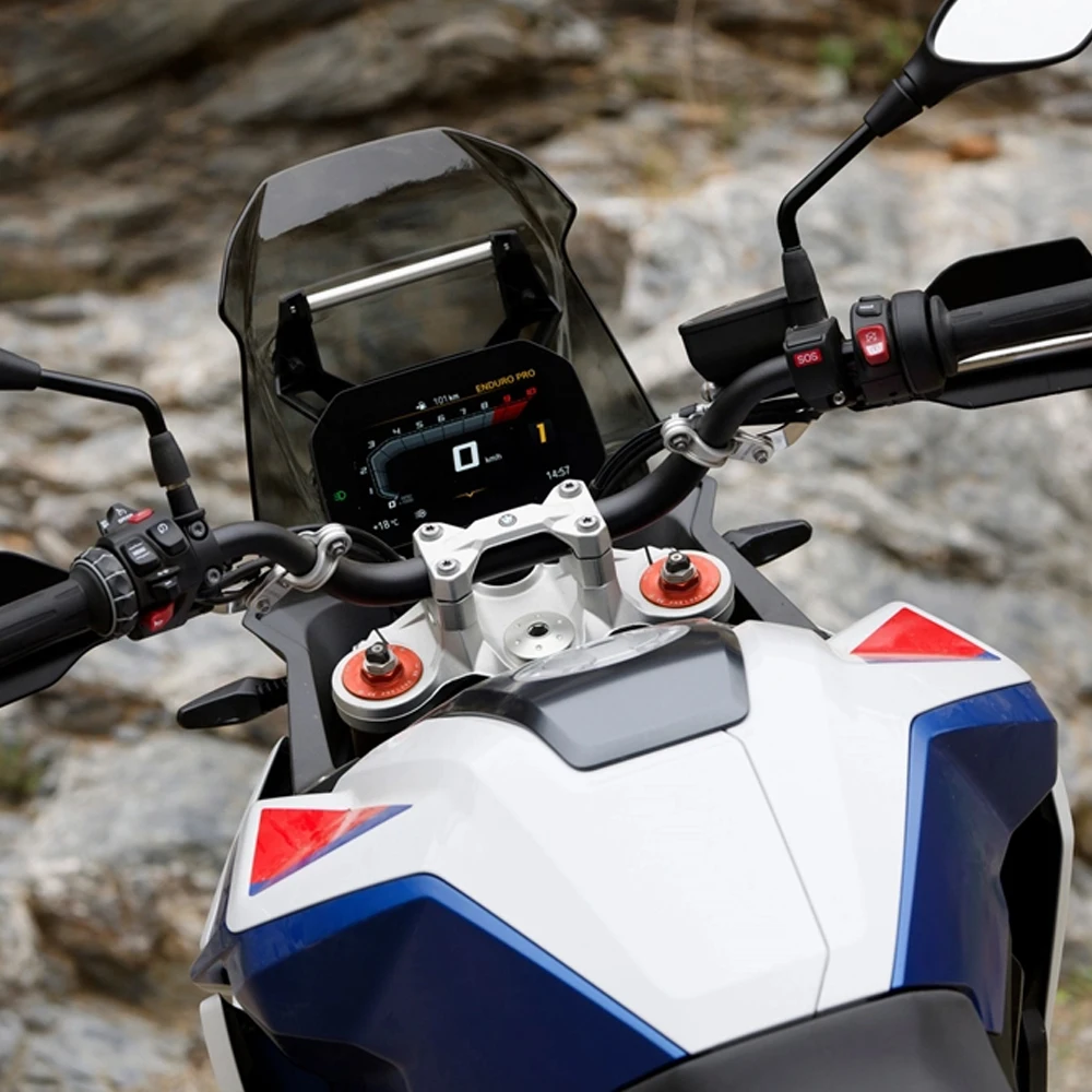 New For BMW F900GS 2024 2025 2026 Motorcylce Touring Windshield Fairing Front Wind Deflector Windscreen Kits PC