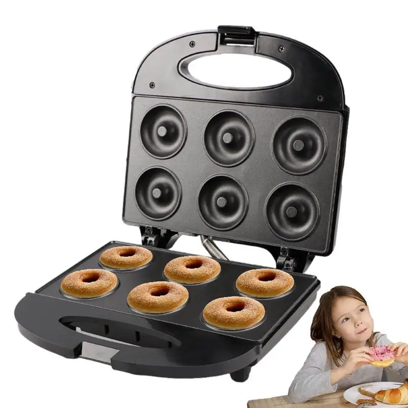 

Mini Breakfast Machine Baking Breakfast Donut Maker Non-Stick Coating Breakfast Making Tool For Muffins Pancakes Doughnuts Cakes