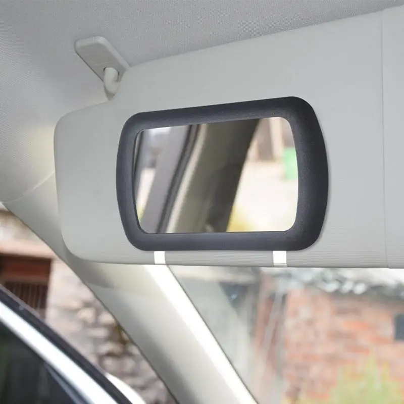 F1CF Sunvisor Glass Car Cosmetic Glass Auto Accessory Makeup Vanity Glass