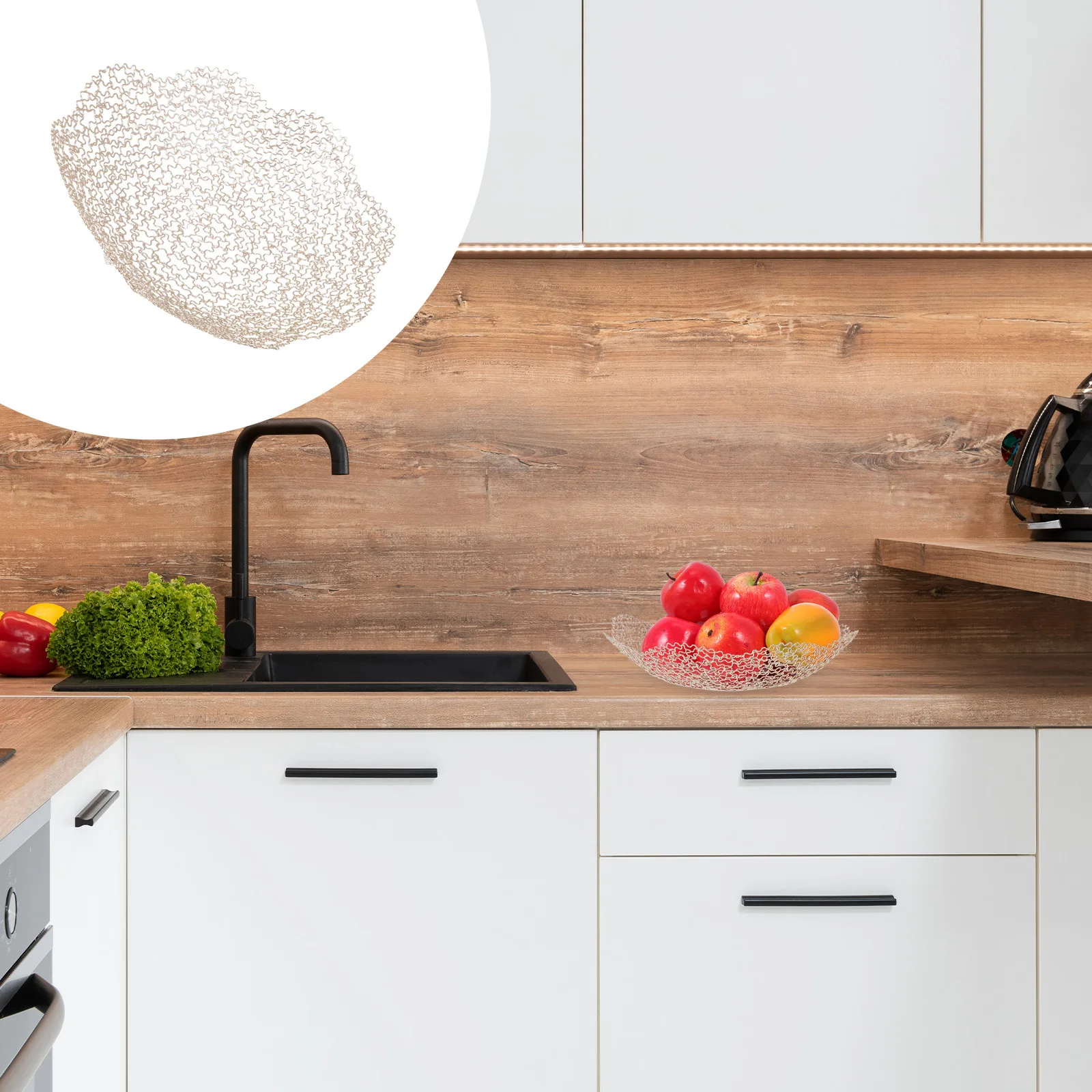 

1pc Iron Fruit Tray Golden Thickened Metal Cake Holder For Home Hotel Storage Smooth Multi-Functional Fruit Plate Dessert