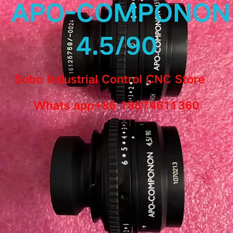 Used  Schneider  APO-COMPONON  4.5/90, high-resolution industrial lens test OK