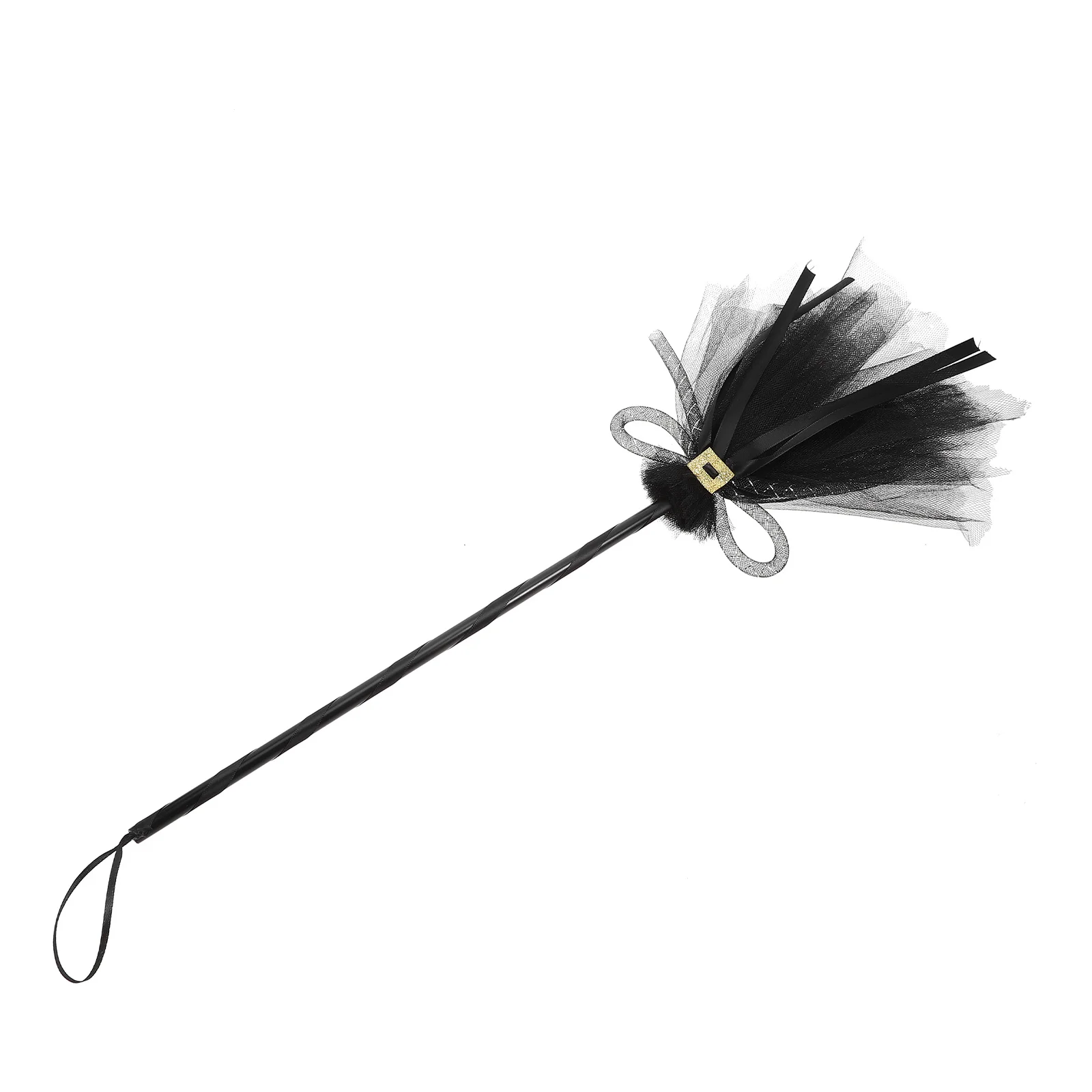 

Broom For Halloween Decor Lightweight Halloween Role Play Party Prop, Lifelike Design Ornament Accessory