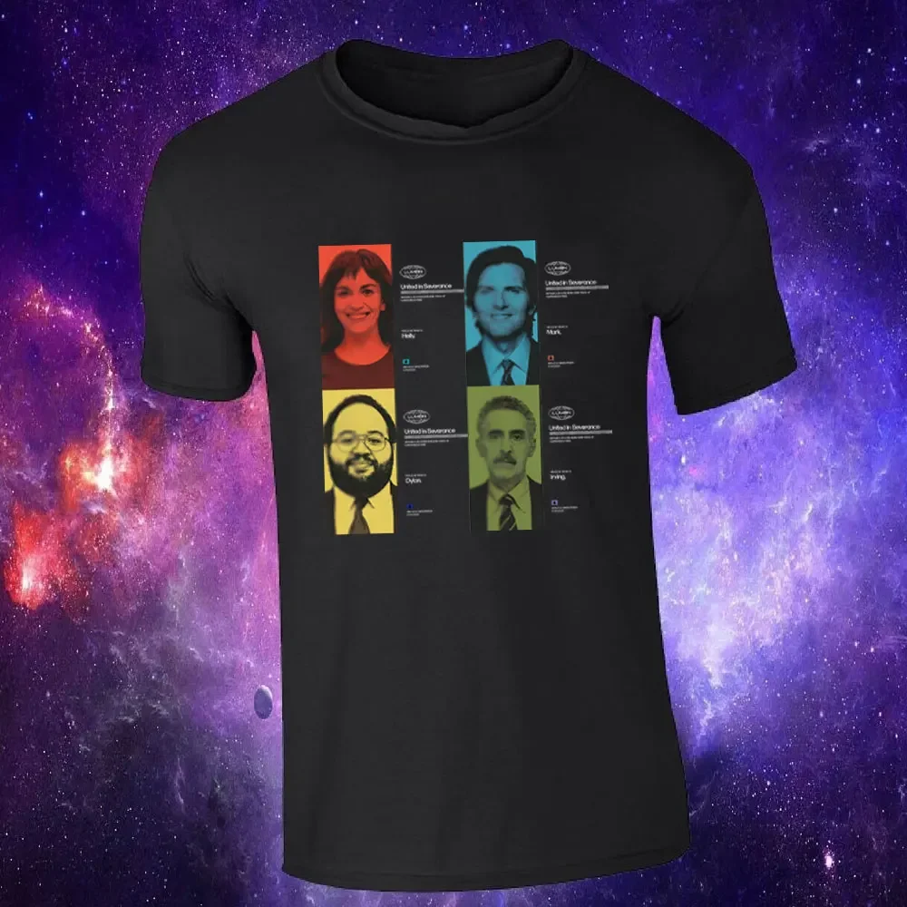 العمل غامض ومهم لومون سيفيرانس برنامج تلفزيوني الكبار تي شيرت كامل سلسلة المشجعين Harajuku الجرافيك تي شيرت القطن المحملة