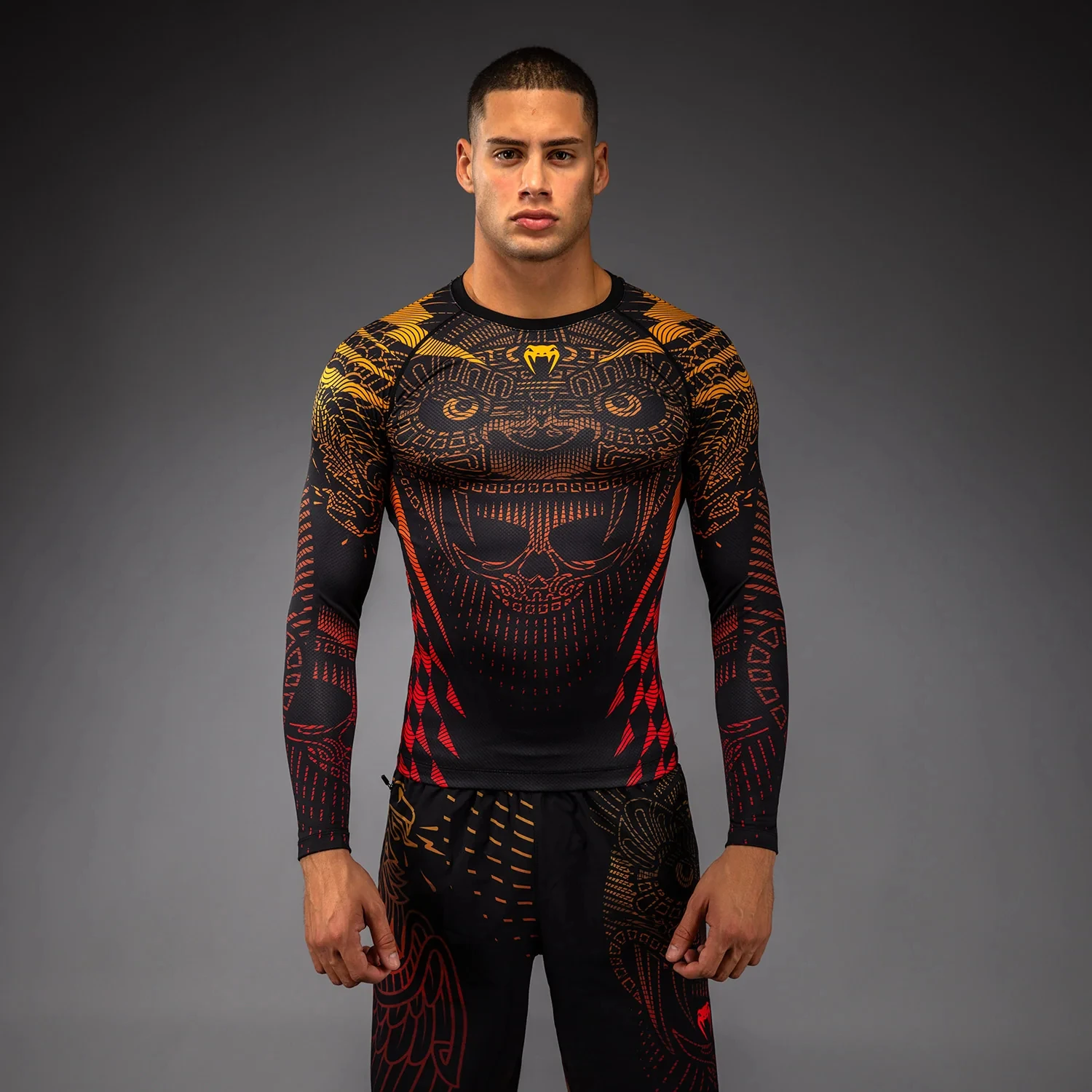 2026 Autumn And Winter New Extreme Sports Mixed Martial Arts Boxing Venum Quetzal Fury Long-Sleeved Quick-Dry Fitness Training
