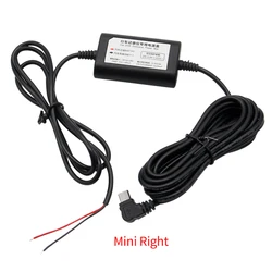 DC 12V to 5V 2A 3.1M Car Charge Cable mini USB / Micro USB Cable Low Voltage Protection for Dash Cam Camcorder Vehicle DVR
