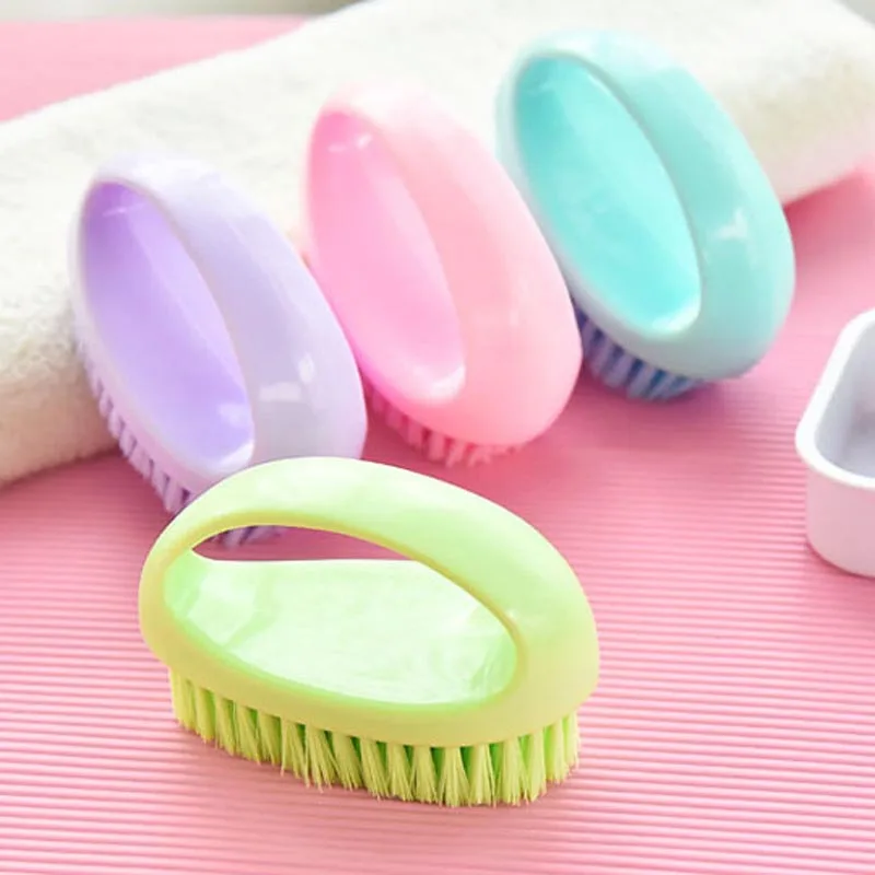 Colorful Soft Wool Clothes Brush Multifunctional Household Cleaning Washing Brush Shoes Brush Collar Shoes Cleaning Brush