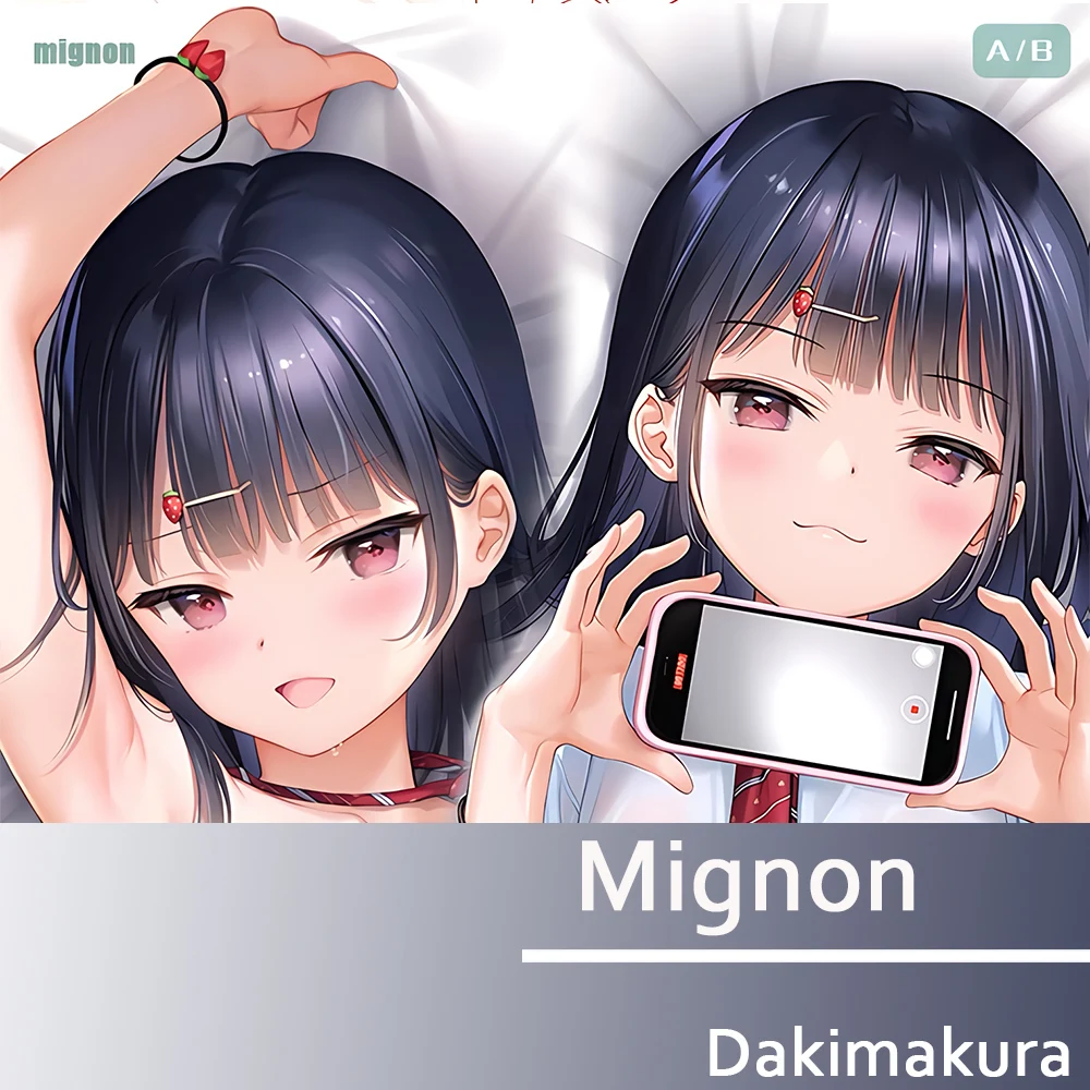 

Anime Mignon Dakimakura Pillow Case Body Hing Cushion Cover Bedding Decorate