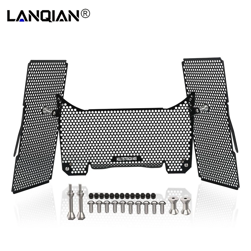 Motorcycle Accessories Radiator Oil Cooler Guard Protector Grille Cover For Ducati Multistrada V4S Sport RS Pikes Peak 2021-2026