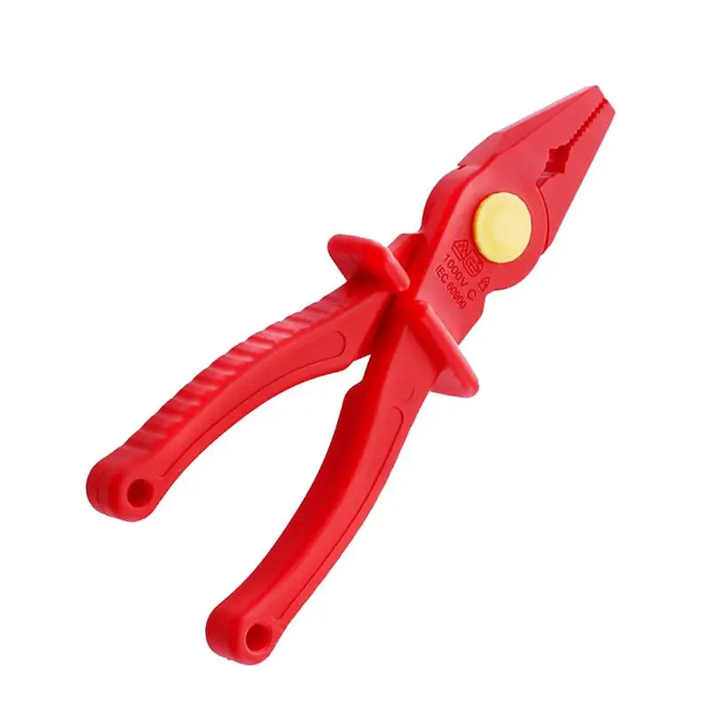 Electrician Needle Nose Pliers Multi-Functional 1000V Insulated Pliers VDE Needle Nose Pliers Anti-magnetic Anti-Slip Handle