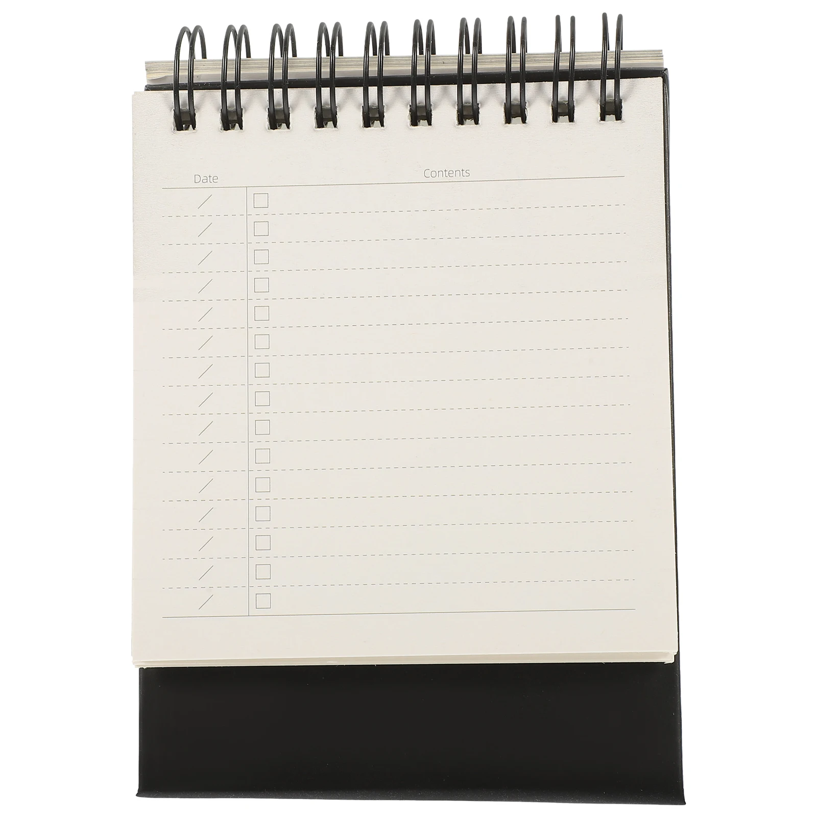 

Simple 2024 Desk Calendar Minimalist Style Planning Organizer for Office Home Students Teachers Decorative Monthly Flip Calendar