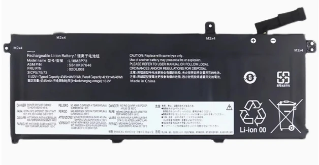 Suitable for Lenovo Thinkpadt490 T495 P43S T14 P14S L18M3P73 C3P72 Battery