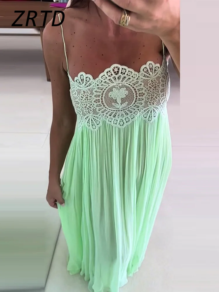 women's boho maxi dresses Gown – “Vacation in Pink” Flowy Dress for Women ORANGE RED / L line silhouette Ankle Family Outfits B Darlin Trendy Plus Sash:No Sash