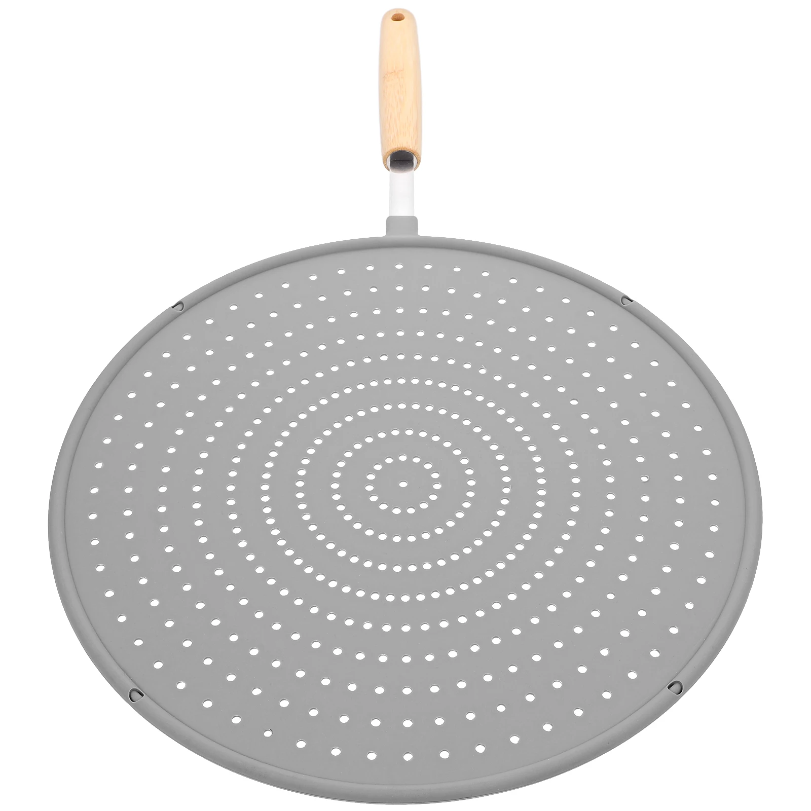 

Round Splatter Screen For Cooking Anti Oil Splashing Cover Reusable Grease Splatter Guard Frying Pan Mesh Lid Kitchen