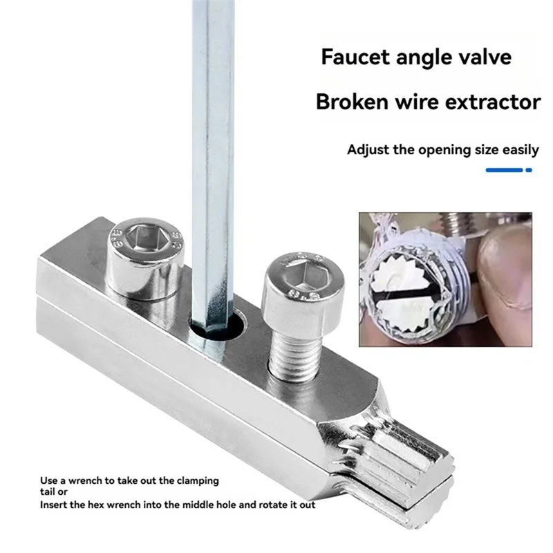 ABLK Stripped Screw Extractor Set สําหรับถอดสกรูที่เสียหายและ Extractor Easy Out Bolt Extractor Kit สกรูหกเหลี่ยมหัก