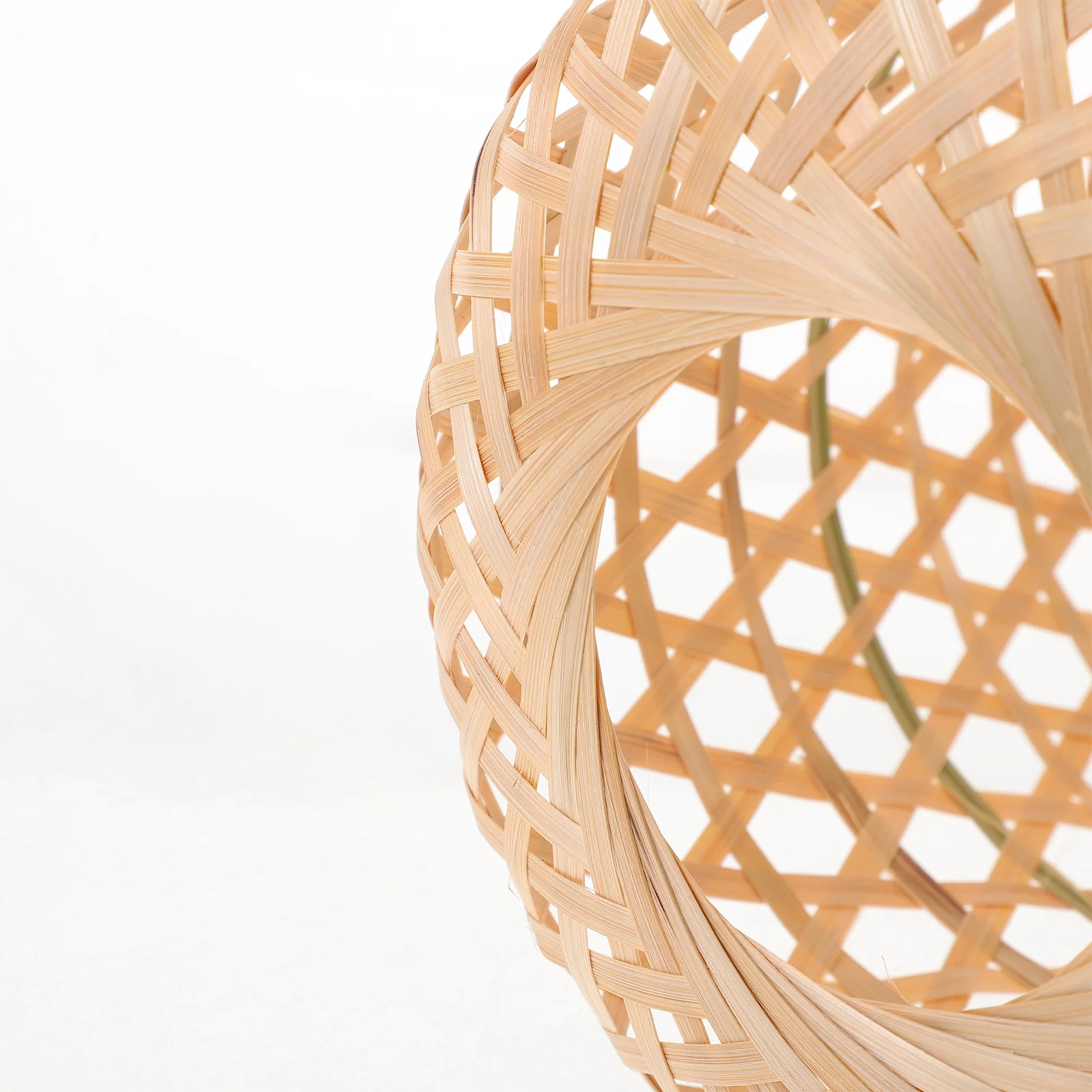 

Бамбуковый абажур, тканый подвесной светильник, декоративный потолочный подвесной абажур для спальни, кабинета, проживания в семье