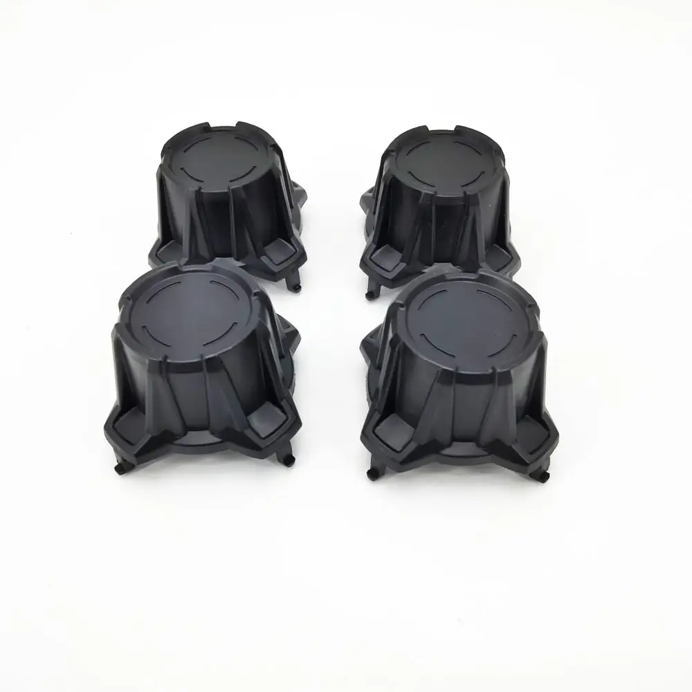 4Pcs Wheel Hub Cover Black Center Cap For Can-Am Maverick X3 Turbo R 2017-2020