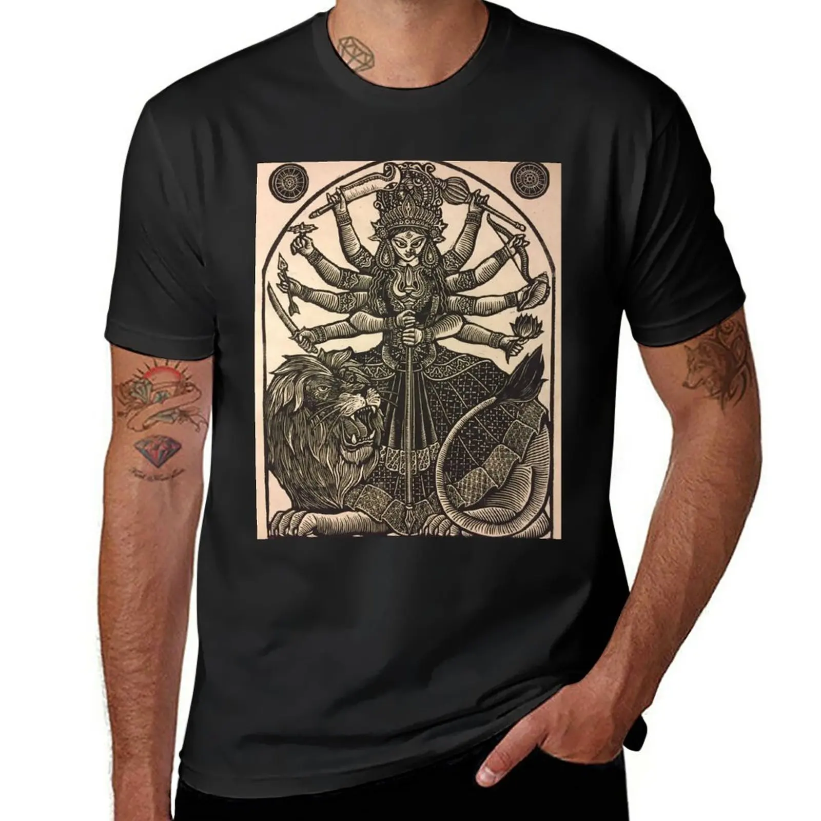 New Maa Durga | Godess | Shakti T-Shirt blank t shirts man clothes korean fashion custom t shirt black t shirts for men