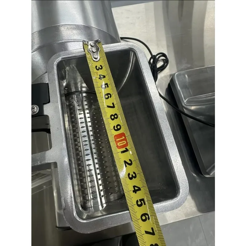 Moedor de queijo de porca de tigre de alta eficiência, novo moedor usado, máquina de moagem, pão, cheddar, parmesão, mozzar, grade