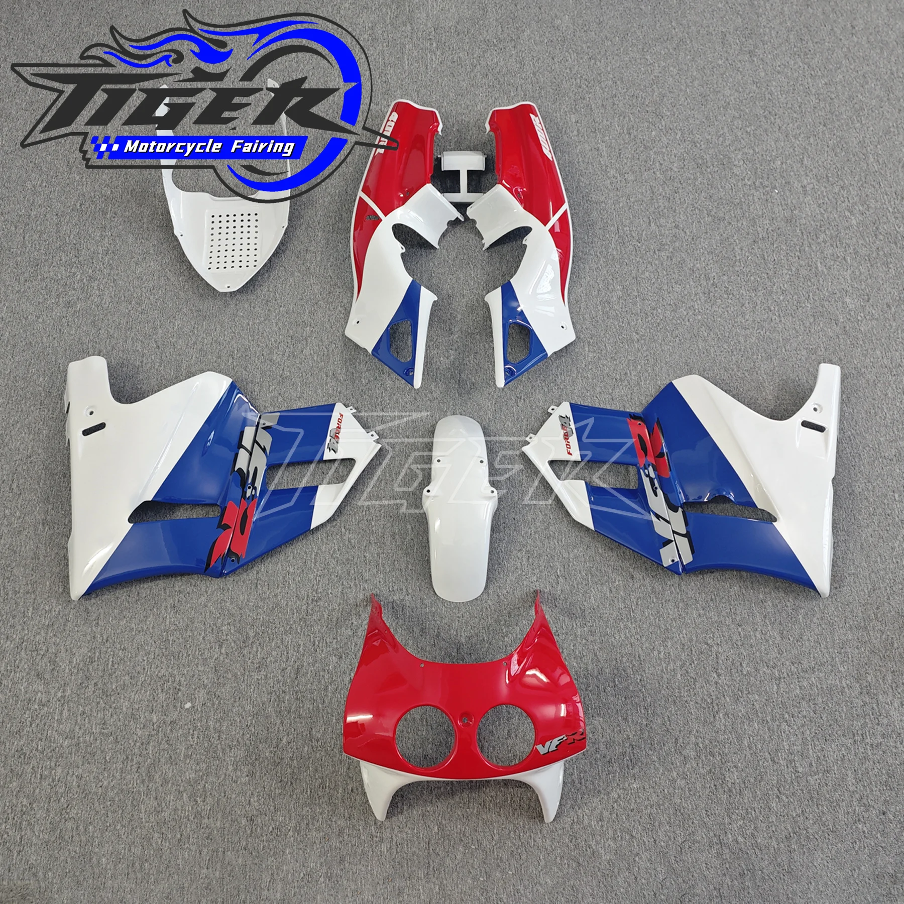 

Solid Bodywork fairing kit For Honda VFR400R NC30 1989 1990-1993 Full fairing kit Fairing kit Bodywork fairing Plastic Injection