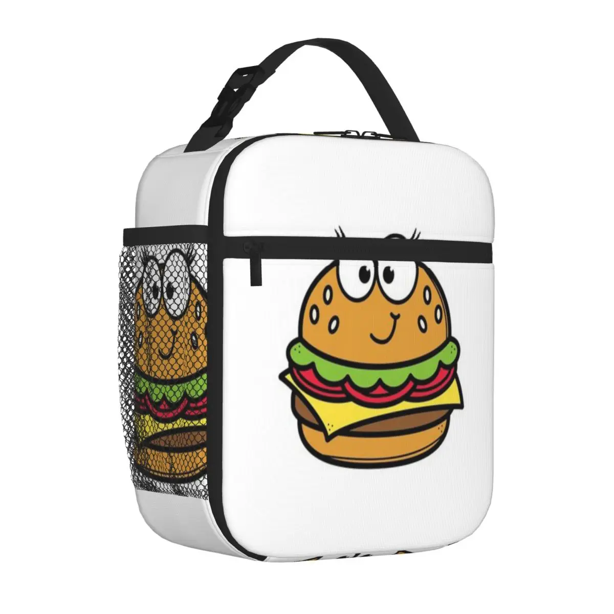 Hot Sale Smiling Pastel Small Lunch Bag Short Journey Student Lunch Bag
