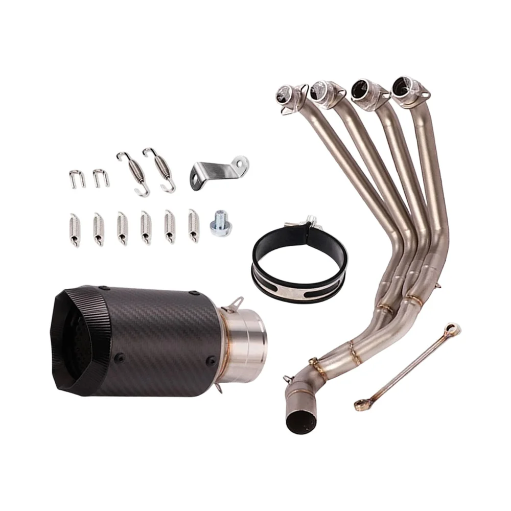 Für Honda CBR650R/F CB650F CB650R 14-24 Slip-on Auspuffanlage Krümmerrohr Schalldämpfer Auspuffrohre – Detail 3