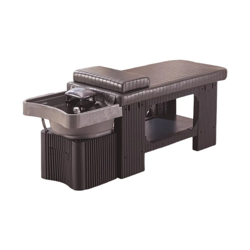 

Barber Shop Hair Salon Thai Shampoo Bed Hair Salon High-end Water Heater Lying Flat Massage Head Treatment Bed
