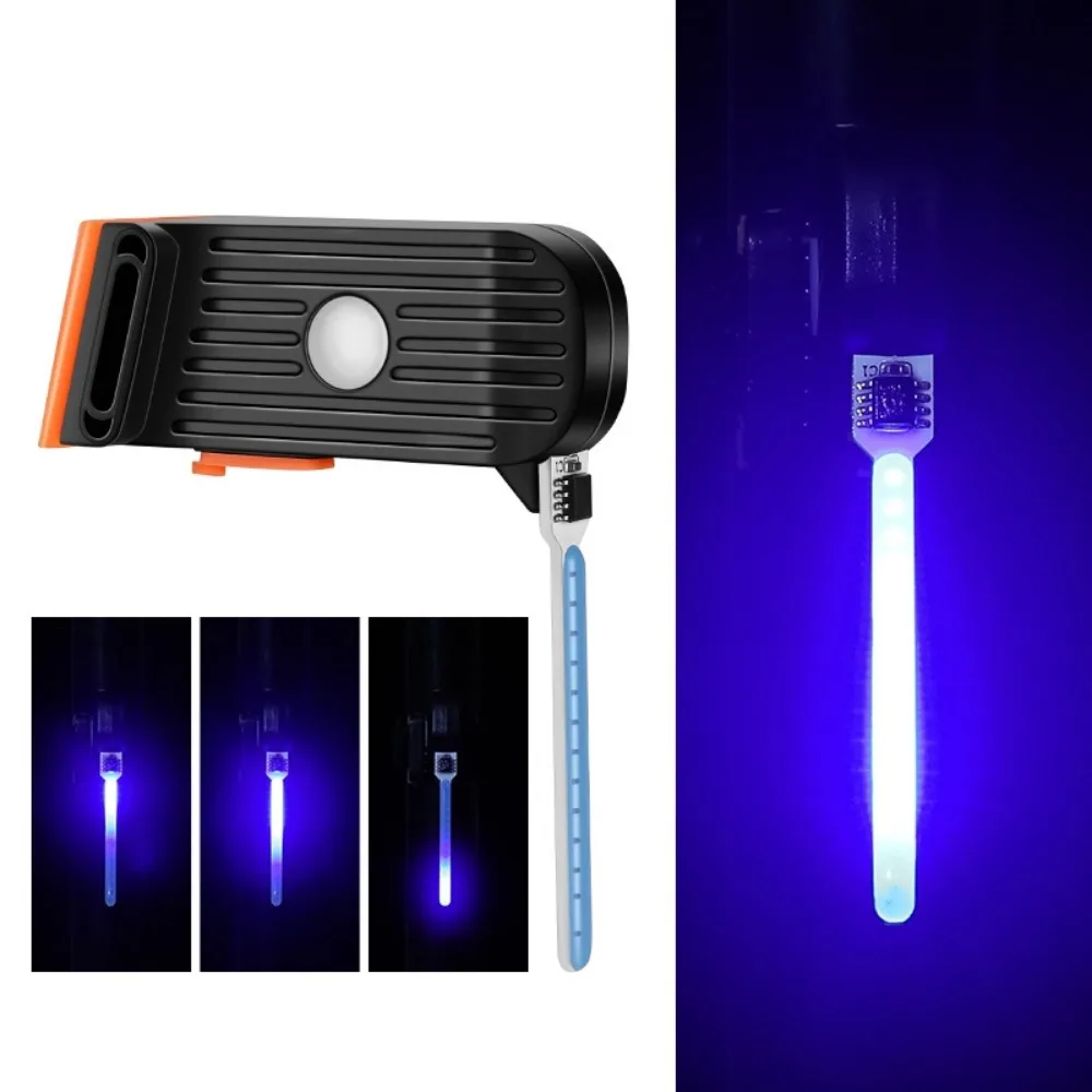 AliExpress Waterproof Bike Taillights Foldable Multifunctional Charging LED Cycling Rear Lamp Strap-On Installation Red/White Lighting