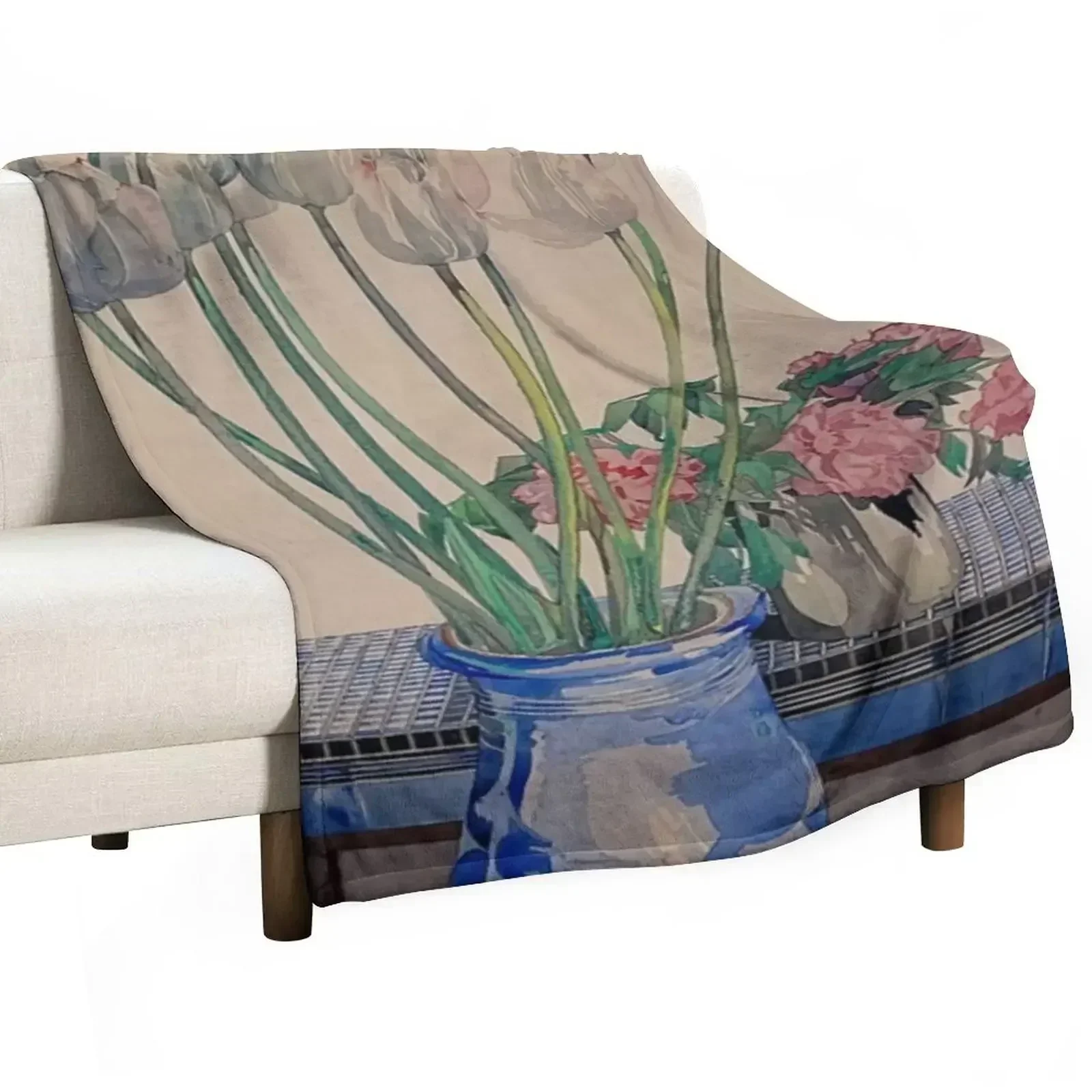 charles Rennie Mackintosh design Throw Blanket Blankets Sofas Of Decoration Summer Beddings Softest anime Blankets