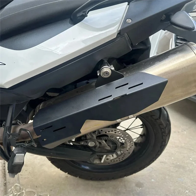 

Practical Motorcycle Exhaust Pipe Protector Heat Shield Cover Guard Anti-Scalding Cover For BMW F650GS F700GS F800GS