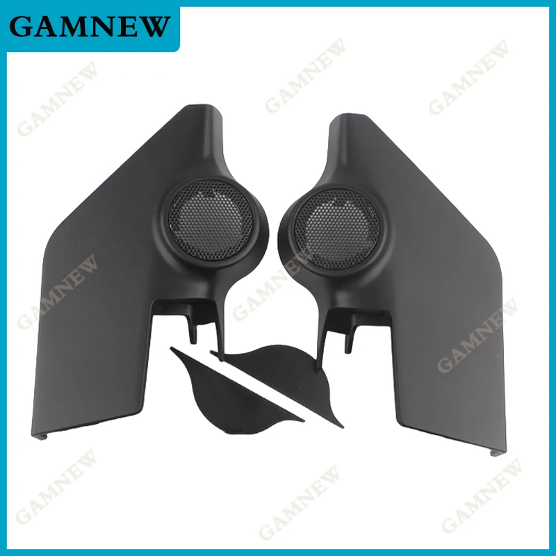 2PCS For Nissan Sylphy Sentra 2012-2019 Car Tweeter Refitting Audio Door Angle Gum Speaker Cover Boxes Mounts