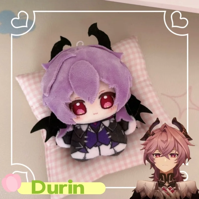 Genshin Impact Adorable Printed ​Durin Doll Pendant Cute Cotton Collectible Anime Game Original Godly 10cm Toy Figure For Fans