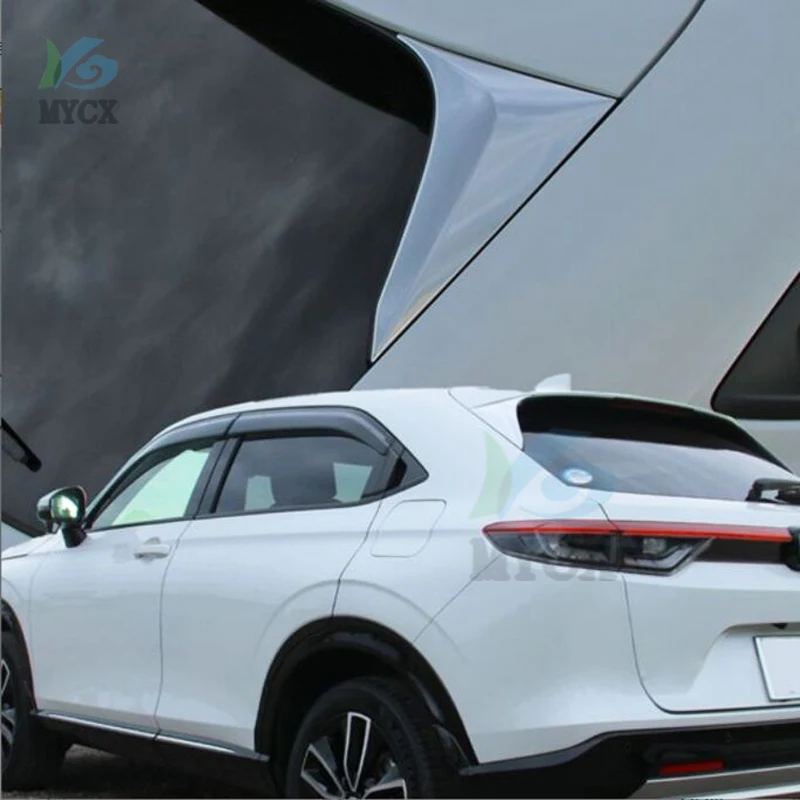 

FOR Honda HR-V HRV VEZEL 2021 2022 2Pcs Car Styling Rear Window Corner Trim Car Stickers Decoration