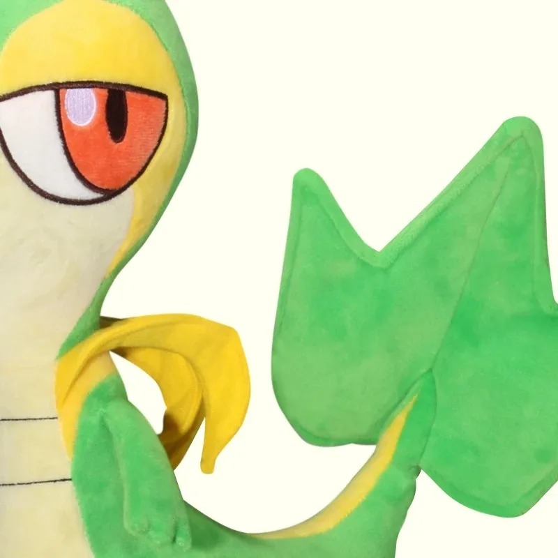 Jouet en peluche Pokemon Snivy Anime, beurre Kawaii, peluche de salle, oreiller en peluche doux, décoration de chambre, cadeau d'anniversaire et de Noël pour enfants, 40cm