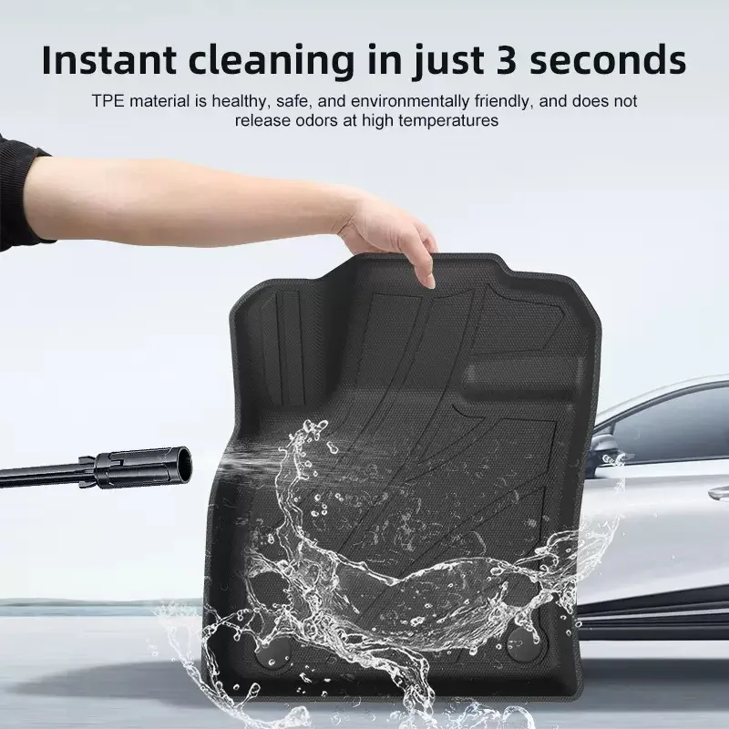 Floor Mats for Renault Filante 2026 TPE Floor Liners All Weather Car Mats Black Cargo Liner Trunk Mat