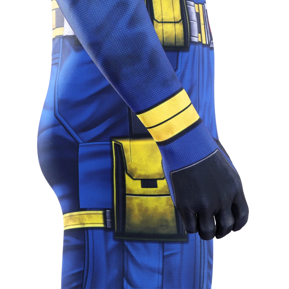 Superhero Scott Summers Cosplay Jumpsuit 3D Printing Costume Halloween Carnival Party Suit view 6