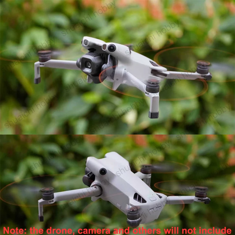 ل DJI Mini 5 Pro الطائرة بدون طيار المضادة للارتداء وسادة للقدم حماة الذيل ضوء الحرس سريعة التثبيت الغطاء الواقي مقاومة للخدش