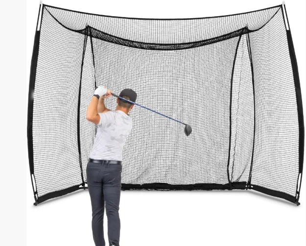 

Тренировочная сетка для гольфа 11x8 футов, вражающаяся сетка, клетка