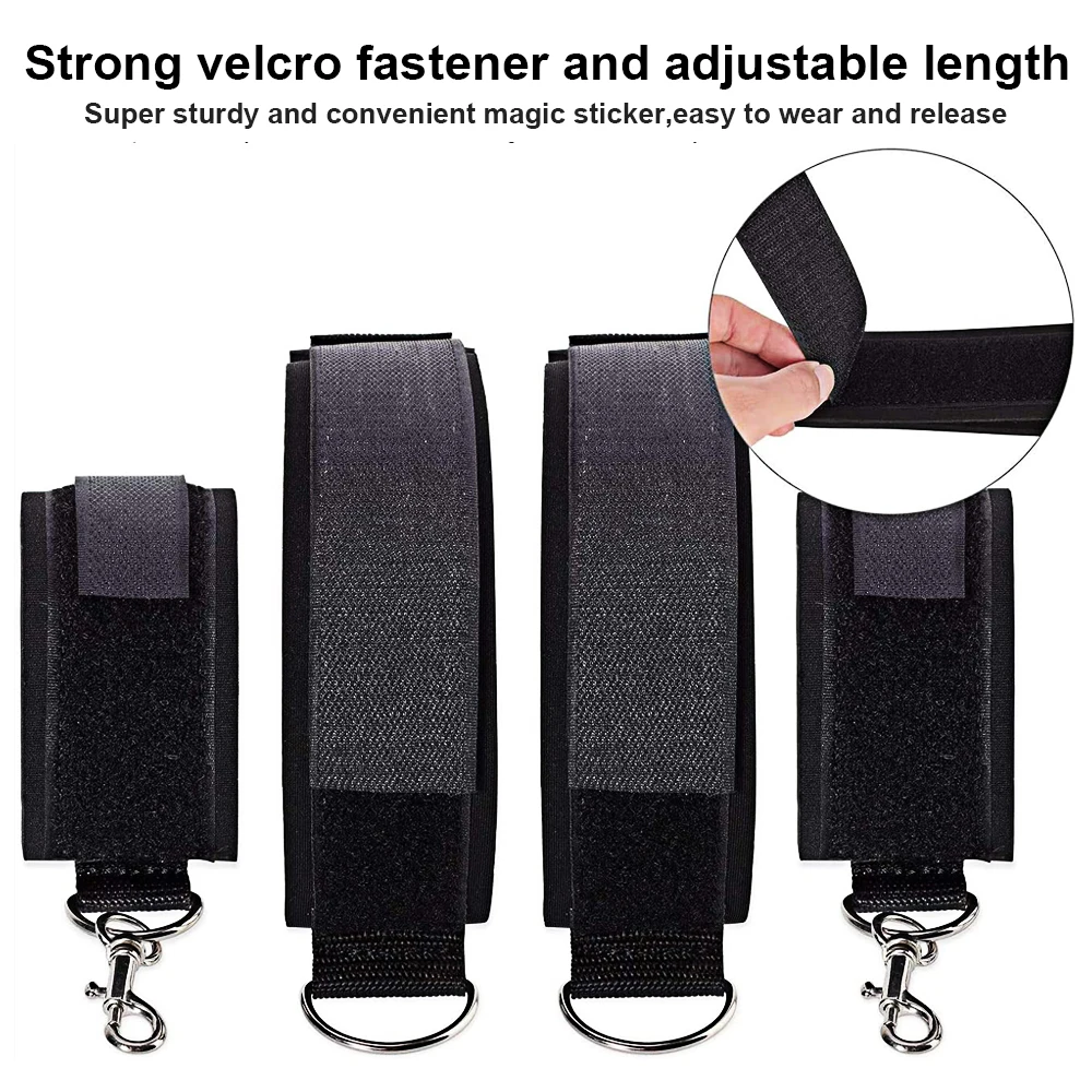 ألعاب جنسية SM مجموعة أصفاد جنسية أدوات الرقيق مثير المعصم إلى الكاحل الأصفاد مفتوحة الساق ألعاب يدوية عبودية للأزواج ألعاب الجنس ألعاب الجنس #4