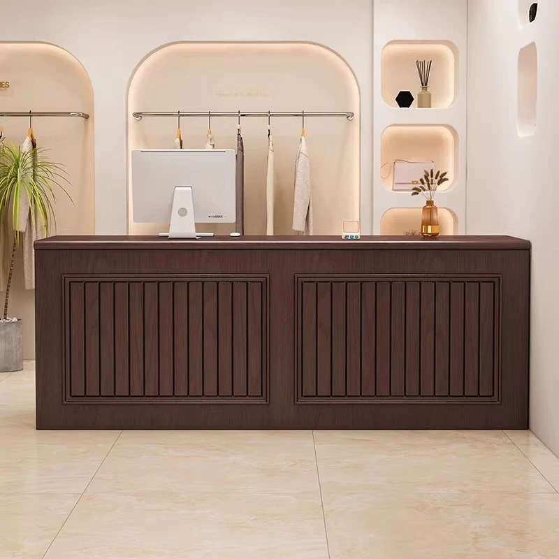 Display Welcome Reception Desks Reception Desk Table Sales Reception Desks Promotion Modern Schreibtisch Industrial Furniture