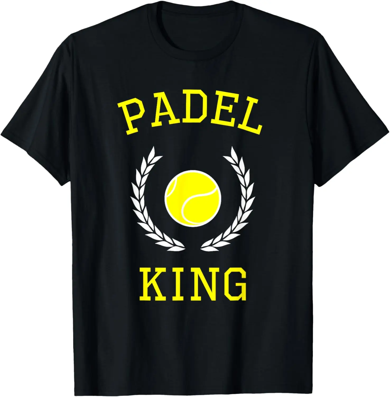 Padel King Paddle Tennis Player Racket Sport Padel T-Shirt Custom Printed Graphic T Shirts Mens Clothing Ropa Hombre