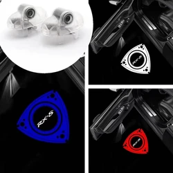 2X LED Car Door Badge Light Projector Courtesy Ghost Shadow Welcome Lamps For MAZDA RX8 MAZDA 6 8 CX-9 RX-8 Car Goods Decoration