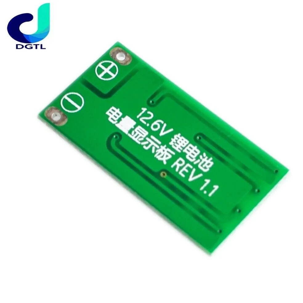 3S 11.1V 12V 12.6V Lithium Battery Capacity Indicator Module Lipo Li-ion Power Level Display Board 3 Series 9-26V